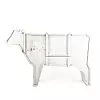 Selletijeva komoda Sending Cow, 225x58x51 cm, 4914 € DIZAJNHOLIK