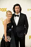 Adam Driver i Joanne Tucker na dodjeli Emmyja 2015.