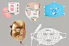 LED maska za lice Lux Skin (340 kn - akcijska cijena)/LED maska za lice Dr. Dennis Gross Skincare; Sephora (3.000,00 kn)/Infracrvena maska za lice Higher Dose (3.290,00 kn)/Zlatna LED maska za lice MZ Skin; Net-a-Porter (4.324,00 kn)/Facelite LED Maska za lice Rio Beauty; Medikor (1.785,00 kn - akcijska cijena)
