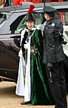 Princeza Anne na svečanosti krunidbe svog brata, kralja Charlesa III.
