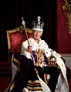 Kralj Charles III. na tronu
