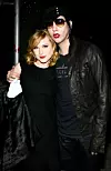 Marilyn Manson s bivšom zaručnicom Evan Rachel Wood.