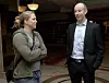 Anja Parson i Ingemar Stenmark u Zagrebu 2008.