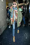 December 14, 2014: Heidi Klum Goes Casual Chic in Military Green Parka & High Heeled Boots As She Jets into LAX airport in Los Angeles, California.,Image: 213229939, License: Rights-managed, Restrictions: CODE000, Model Release: no, Credit line: INFphoto.com / INSTAR Images / Profimedia