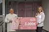 Nela Hasić, direktorica udruge Think pink - Zajedno smo jedno BiH i Alma Selimović, koordinatorica promocije Atlantic Grupe u BiH