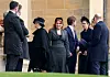Kraljeva sestra, princeza Anne, Sarah, vojvotkinja od Yorka, Edoardo Mapelli Mozzi sa suprugom Beatrice, Zara i Mike Tindall, bili su na komemoraciji