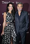George Clooney sa suprugom Amal.