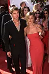 Jennifer Aniston and Brad Pitt arrive at the 52nd Annual Primetime Emmy Awards at the Shrine Auditorium in Los Angeles, 9/10/00.Photo: Kevin Winter/ImageDirect