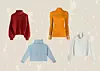 Crveni oversized pulover - €129 (&Other Stories) // Victoria Beckham pulover - 330 € (FarFetch) // Crop džemper - 149,90 kn (Stradivarius) // Dolčevita s resama na rukavima - 199,90 kn (Bershka)