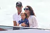 Rafael Nadal sa suprugom i sinom na jezeru Como u Italiji