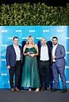 Anđela Buconjić Šutija i članovi uprave Allianza Slaven Dobrić, Oliver Pavić i Wassim El Helou.