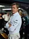 Brad Pitt na snimanju filma u lipnju 2024.
