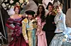 Galliano s Lindom Evangelistom, Naomi Campbell i Gisele Bundchen na njegovoj rediji za Dior