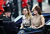 LONDON, ENGLAND - JUNE 13: (L-R) Prince Andrew, Duke of York, Princess Beatrice and Princess Eugenie attend the Trooping The Colour ceremony on June 13, 2015 in London, England. The ceremony is Queen Elizabeth II's annual birthday parade and dates back to the time of Charles II in the 17th Century, when the Colours of a regiment were used as a rallying point in battle. (Photo by Chris Jackson/Getty Images)