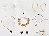 Y/Project velike hoop naušnice - 447 € (Far Fetch) // Ogrlica s dva srca - €65 (Oxette) // Saint Laurent kristalne naušnice - €420 (Far Fetch) // Ogrlica s privjeskom - €35 (&Other Stories) // Narukvica sa srcima - 99,90 kn (Zara) // Stakleni privjesak - 119,90 kn (Zara) // Naušnice crna srca - €32 (Oxette) // Laura Lombardi zlatni prsten - 100 funti (Net-a-porter)