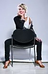 Zagreb, 211011. Studio EPH. Leona Paraminski, glumica. Foto: Biljana Gaurina / CROPIX