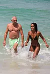 Vincent Cassel i nova ljubav, brazilski model Narah Baptista snimljeni su krajem prosinca