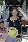 Split, 040708. LJiljana Nikolovska bivsa pjevacica popularne grupe Magazin nakon dugo vremema dosla je u