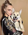 Cara Delevingne sa svojim ljubimcem Leom