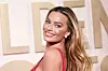 Australian actress Margot Robbie arrives for the 81st annual Golden Globe Awards at The Beverly Hilton hotel in Beverly Hills, California, on January 7, 2024. (Photo by Michael TRAN/AFP)