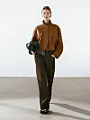 Bomber jakna od nubuk antilop kože 399 € MASSIMO DUTTI