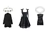 Model od viskoze 49,90 € (375,97 kn) MANGO/ Choker ogrlica od perli 22,99 € (173,22 kn) MANGO/ Haljina od čipke i tila 155 € (1167,85 kn) BOUDOIR/ Model od umjetne kože 29,95 € (225,66 kn) ZARA/ Troredna ogrlica Majorica s bijelim biserima promjera 8 mm 637,07 € (4800 kn) BISERNI-NAKIT.HR