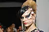 NEW YORK, NEW YORK - SEPTEMBER 11: A model prepares backstage for Libertine during New York Fashion Week: The Shows at Gallery II at Spring Studios on September 11, 2019 in New York City. (Photo by Jenny Anderson/Getty Images)