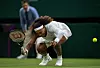 Serena Williams nije mogla nastaviti meč zbog bolova u bedru.