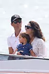Rafael Nadal sa suprugom i sinom na jezeru Como u Italiji