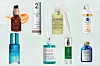 Serumi za lice: 1. True Botanicals PhytoRetinol Sleep Serum s biljnom inačicom retinola dobivenom iz brusnice, 85€; 2. Dr. Hauschka noćni serum za intenzivnu regeneraciju zrele kože, 73€; 3. NassifMD Radiance Brightening Booster s vitaminom C i omega kiselinama, 79,50€; 4. Nivea Cellular Luminous630 napredni serum protiv pigmentacijskih mrlja, 29,98€; 5. Biologique Recherche Collagène Originel potiče proizvodnju kolagena i zaglađuje bore; 6. MBR Liquid Surgery serum koji pospješuje prožimanje kože kisikom te potiče obnavljanje stanica; 7. Avène Cleanance A.H.A serum s mliječnom i jantarnom kiselinom za eksfolijaciju i obnovu problematične kože, 42,75€ i 8. Clarins HydraEssentiel [HA²] Bi-serum: kombinacija hijaluronske kiseline, šafrana i maginje, 62€