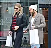 London, UNITED KINGDOM - *EXCLUSIVE* - WEB MUST CALL FOR PRICING - PICTURES TAKEN ON 08/03/2020 - The British Actor Jude Law sporting a bearded lookout for lunch in Primrose Hill with wife Phillipa Coan, it seems the sheepish couple may have something to tell us as Phillipa was cradling what looks like could be a baby bump and constantly trying to conceal her belly by pulling her jumper down as it kept riding up. Jude has recently expressed how he would love to have a sixth child with Phillipa. BACKGRID UK 20 MAY 2020, Image: 505264634, License: Rights-managed, Restrictions: , Model Release: no, Credit line: BACKGRID / Backgrid UK / Profimedia