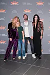 Premijera HRT-ove serije 'Blaž među ženama', na fotografiji: Luna Pilić, Sara Parisi, Marko Makovičić i Mia Bujan