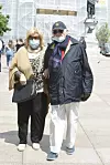Željka i Ivan Fattorini paze na epidemiološke preporuke.