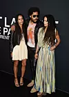 Lenny Kravitz, Lisa Bonet i njihova kći Zoe