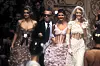 Cindy Crawford, Helena Christensen i Claudia Schiffer na Chanelovoj reviji 1993. s Karlom Lagerfeldom