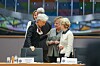 Christine Lagarde, predsjednica Europske središnje banke, Angela Merkel, bivša premijerka Njemačke i Ursula von der Leyen, predsjednica Europske komisije