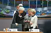Christine Lagarde, predsjednica Europske središnje banke, Angela Merkel, bivša premijerka Njemačke i Ursula von der Leyen, predsjednica Europske komisije
