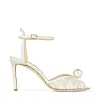 Jimmy Choo sandale od čipke s detaljima Cijena na popustu: 5233,85 kn