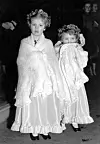 Camilla ( Parker - Bowles ) and Annabel Shand as the bridesmaids of Diana Du Cane and Jeremy Cubitt. January 17th 1952, Image: 22417598, License: Rights-managed, Restrictions: UK USE ONLY. Reproduction fee payable on use. For queries contact Photoshot on + 44 (0)7421 6000, Model Release: no, Credit line: Profimedia, Uppa royals
