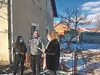 Kliničarke Ivana Zeljko i Matea Osmakčić posjetile su obitelj Delalić u Sisku.