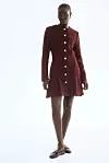 H&M bordo haljina