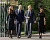 Prinčevi William i Harry sa suprugama Kate i Meghan