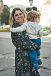 Redateljica Rajna Racz i sinčić Sebastijan
