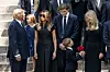 Posljednje zajedničko pojavljivanje u javnosti lanjskog ljeta na sprovodu Ivane Trump