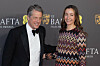 Hugh Grant sa suprugom Annom Elisabet Eberstein