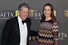 Hugh Grant sa suprugom Annom Elisabet Eberstein