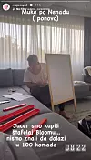 Zadaća slaganja štafelaja pala je na tatu Nenada