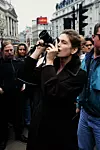Cindy Crawford u Londonu sredinom devedesetih