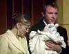 Madonna i Guy Ritchie na Roccovu krštenju 2002. godine