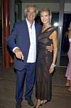 Flavio Briatore i Heidi Klum u londonskoj Kraljevskoj operi 2003.